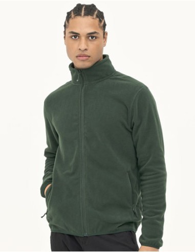 SOL-03823-Mens Factor Zipped Fleece Jacket
